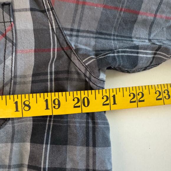 SMARTWOOL Shirt Medium Summit County Plaid Merino Wool Blend Men's Long Sleeve - Picture 12 of 13